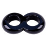 Get Lock Ballstretcher souple Duo Cock Noir
